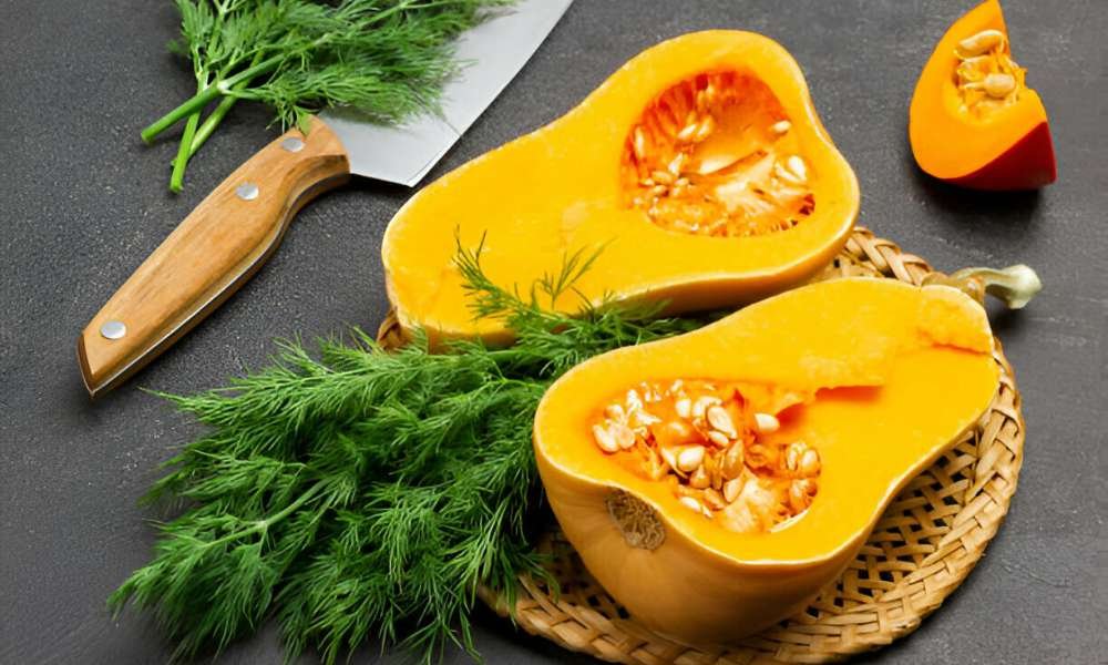 How to peel butternut squash without a peeler